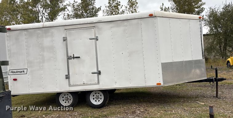 image for item EV2528 2012 Haulmark VT818BT-102 enclosed cargo trailer
