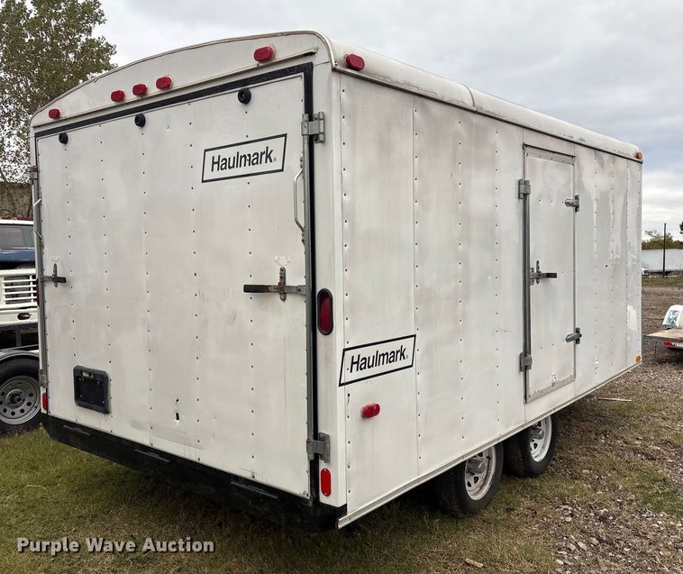 image for item EV2528 2012 Haulmark VT818BT-102 enclosed cargo trailer