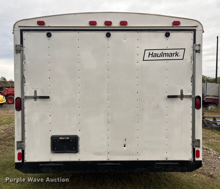 image for item EV2528 2012 Haulmark VT818BT-102 enclosed cargo trailer