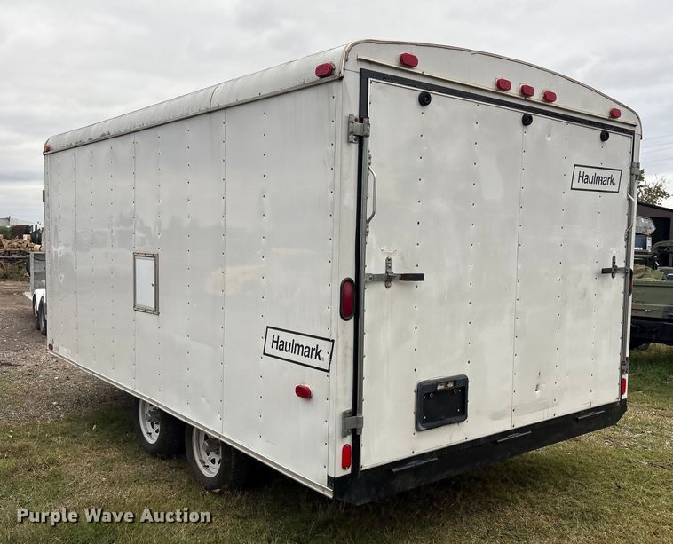 image for item EV2528 2012 Haulmark VT818BT-102 enclosed cargo trailer