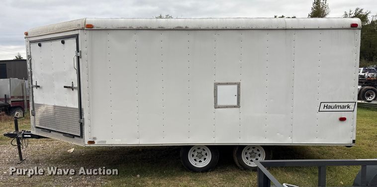 image for item EV2528 2012 Haulmark VT818BT-102 enclosed cargo trailer
