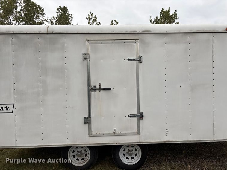 image for item EV2528 2012 Haulmark VT818BT-102 enclosed cargo trailer