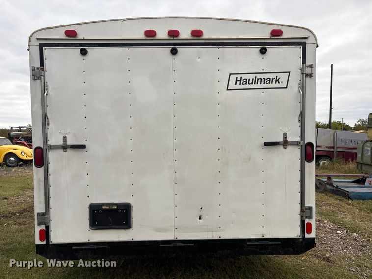 image for item EV2528 2012 Haulmark VT818BT-102 enclosed cargo trailer