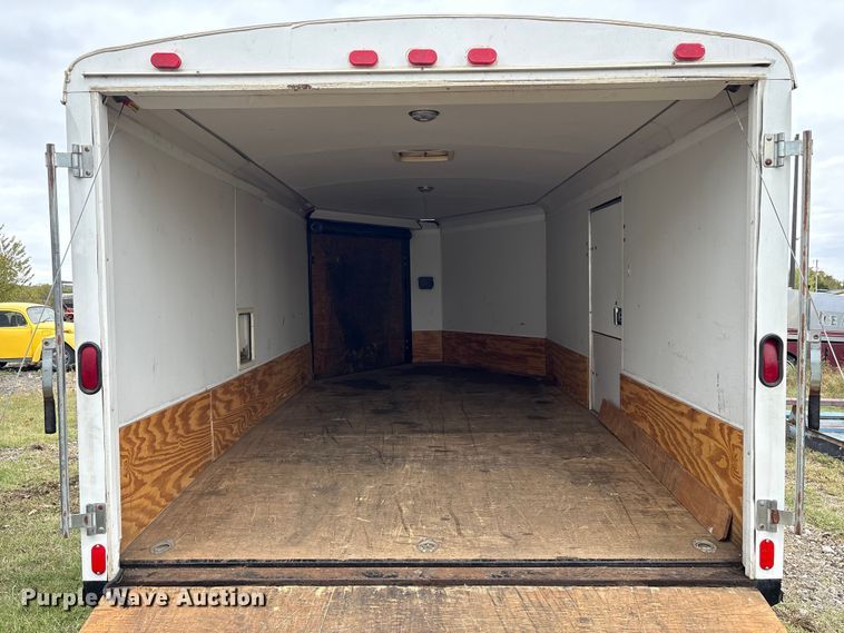 image for item EV2528 2012 Haulmark VT818BT-102 enclosed cargo trailer