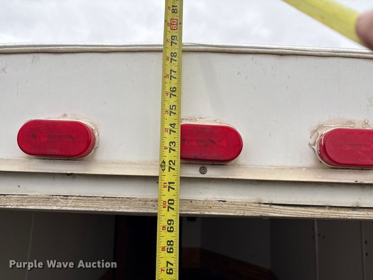 image for item EV2528 2012 Haulmark VT818BT-102 enclosed cargo trailer