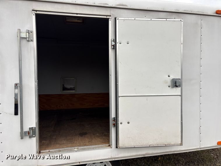 image for item EV2528 2012 Haulmark VT818BT-102 enclosed cargo trailer