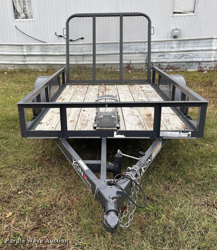 image for item EV2529 2021 Delco X-ON utility trailer