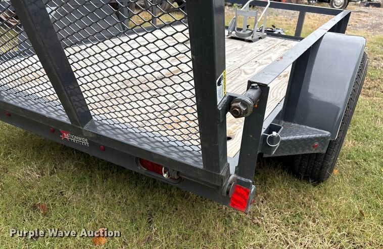 image for item EV2529 2021 Delco X-ON utility trailer