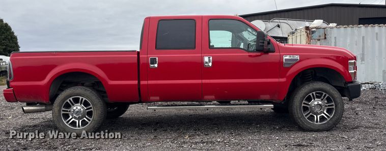 image for item EV2531 2008 Ford F350 Super Duty  Crew Cab pickup truck