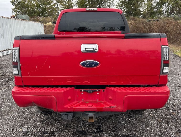 image for item EV2531 2008 Ford F350 Super Duty  Crew Cab pickup truck