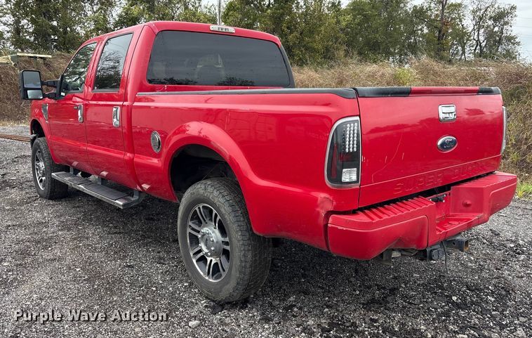 image for item EV2531 2008 Ford F350 Super Duty  Crew Cab pickup truck