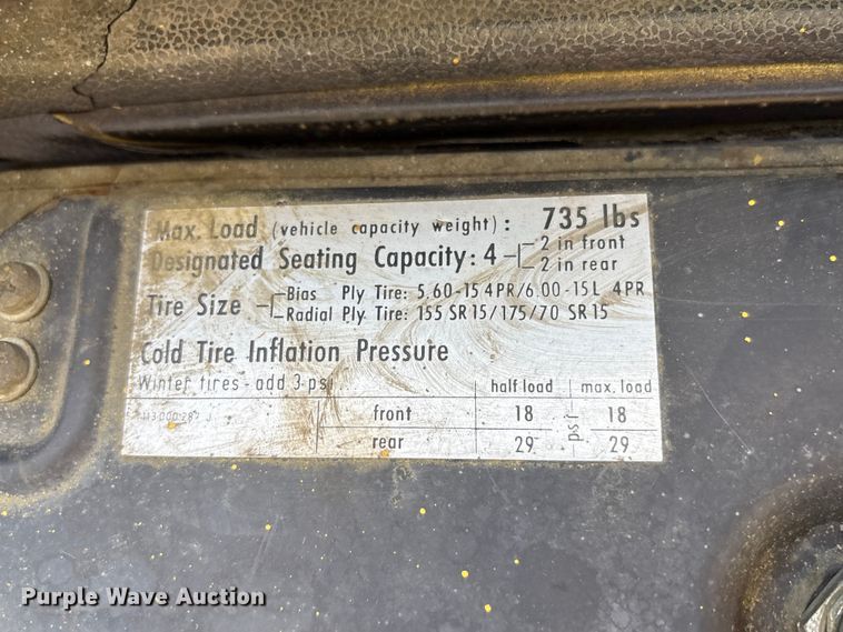 image for item EV2532 1976 Volkswagen Beetle 