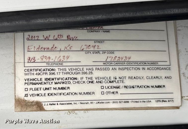 image for item EV2533 2008 Ford F550 Super Duty XL dump bed pickup truck