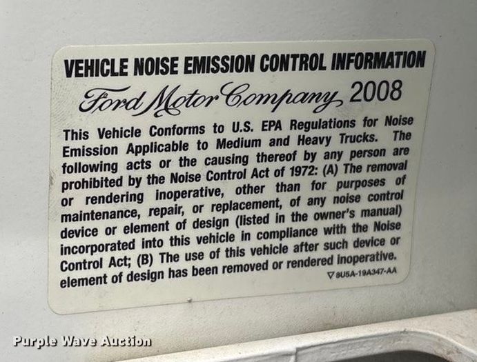 image for item EV2533 2008 Ford F550 Super Duty XL dump bed pickup truck