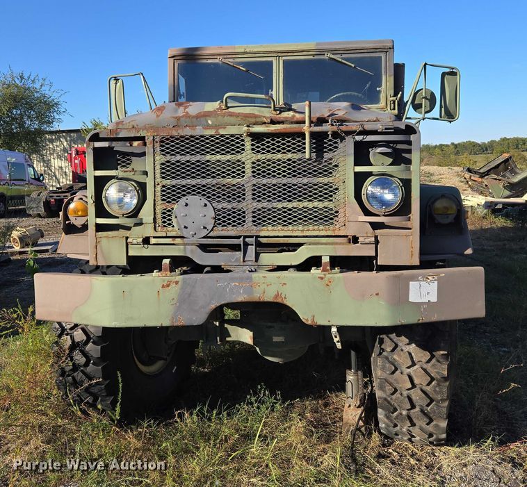 image for item EV2535 1986 AM General M934 flatbed truck