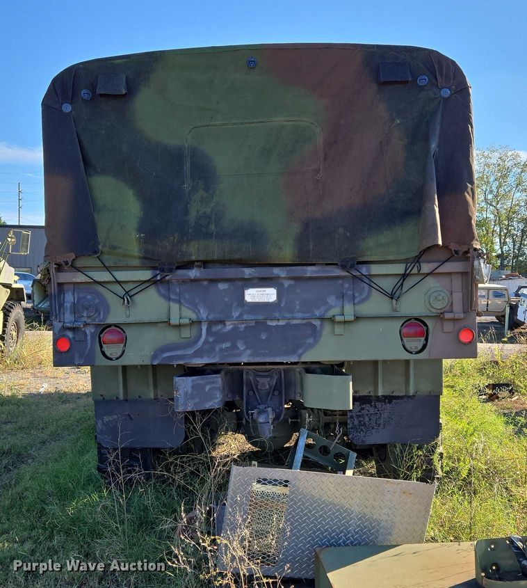 image for item EV2535 1986 AM General M934 flatbed truck