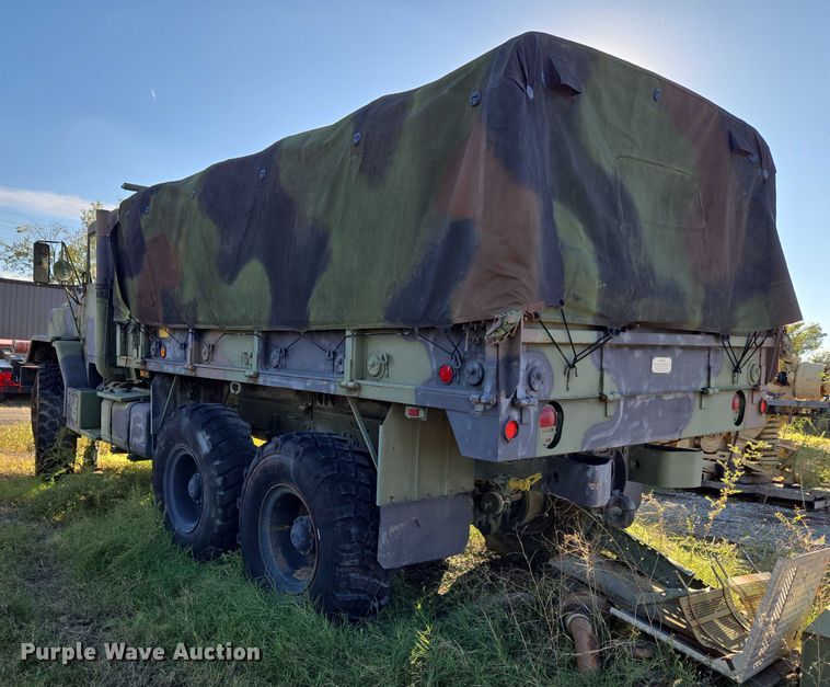 image for item EV2535 1986 AM General M934 flatbed truck