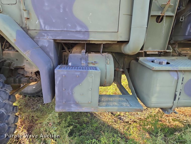 image for item EV2535 1986 AM General M934 flatbed truck