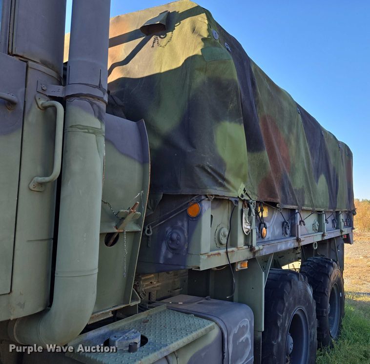 image for item EV2535 1986 AM General M934 flatbed truck