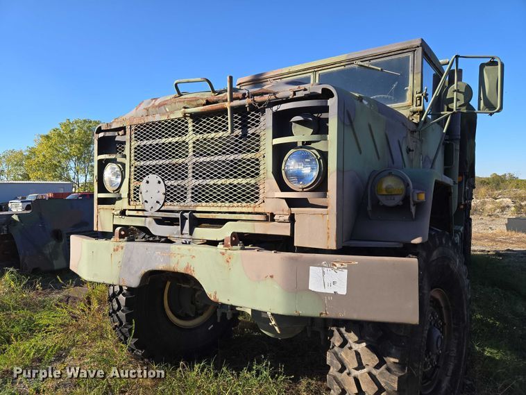 image for item EV2535 1986 AM General M934 flatbed truck