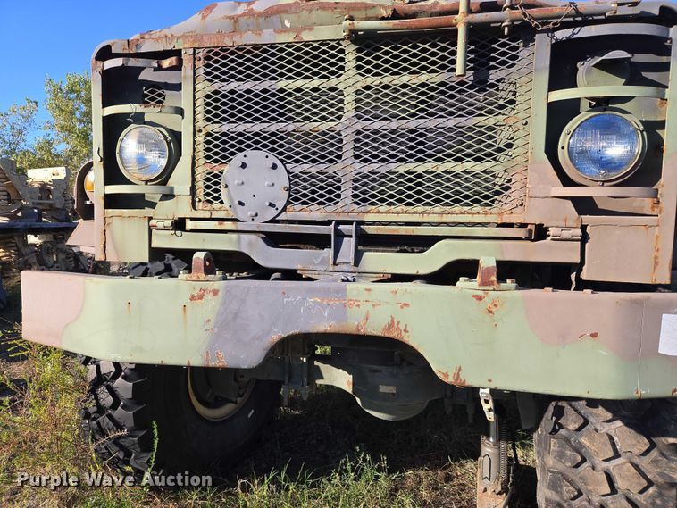 image for item EV2535 1986 AM General M934 flatbed truck