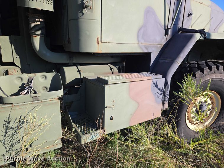 image for item EV2535 1986 AM General M934 flatbed truck