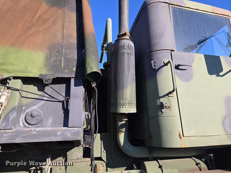 image for item EV2535 1986 AM General M934 flatbed truck