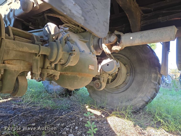 image for item EV2535 1986 AM General M934 flatbed truck