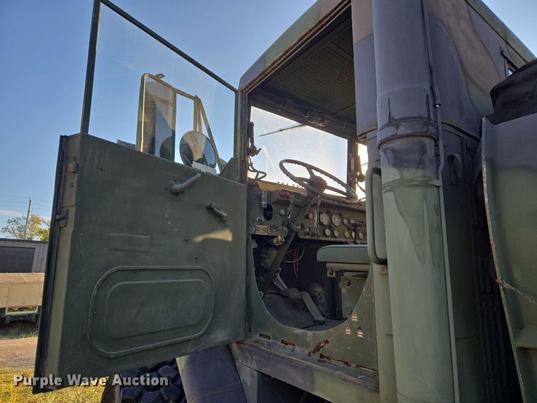 image for item EV2535 1986 AM General M934 flatbed truck