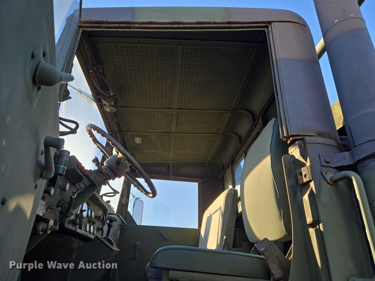 image for item EV2535 1986 AM General M934 flatbed truck