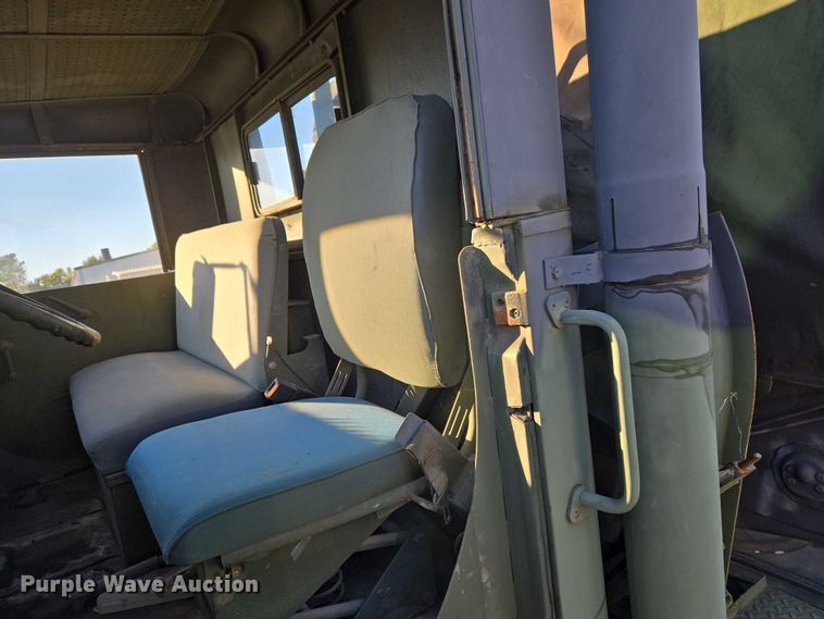 image for item EV2535 1986 AM General M934 flatbed truck