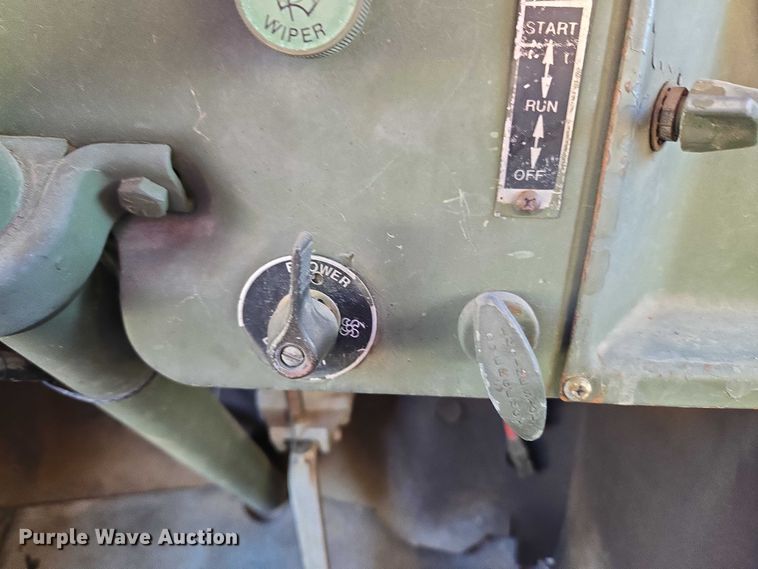 image for item EV2535 1986 AM General M934 flatbed truck