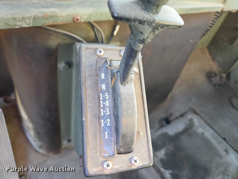 image for item EV2535 1986 AM General M934 flatbed truck