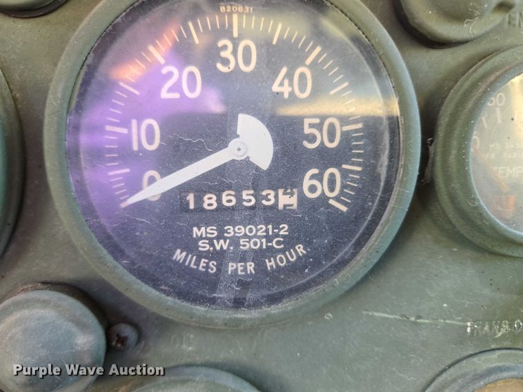 image for item EV2535 1986 AM General M934 flatbed truck