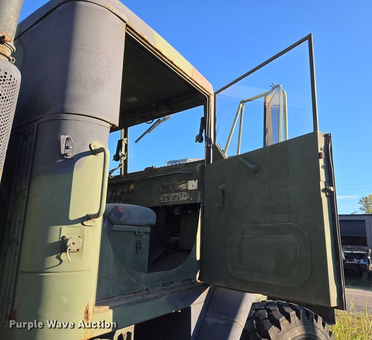 image for item EV2535 1986 AM General M934 flatbed truck