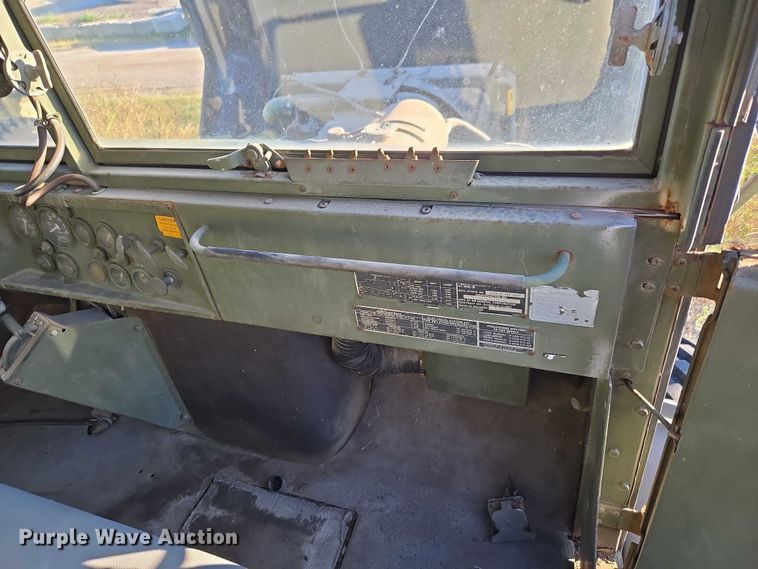 image for item EV2535 1986 AM General M934 flatbed truck