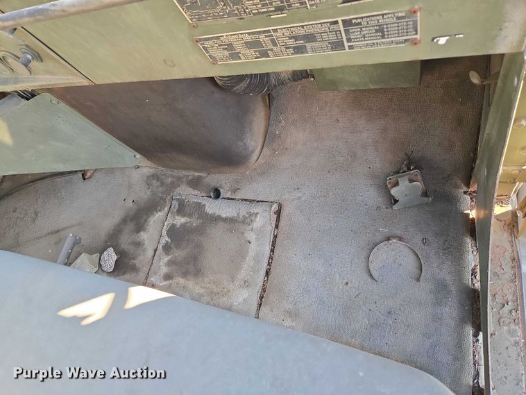 image for item EV2535 1986 AM General M934 flatbed truck