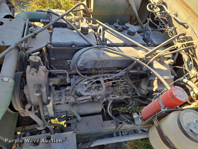 image for item EV2535 1986 AM General M934 flatbed truck