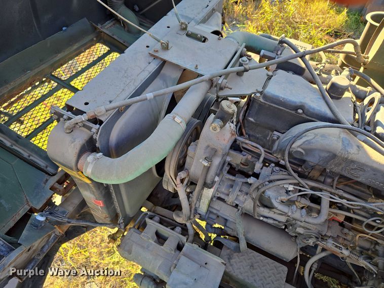 image for item EV2535 1986 AM General M934 flatbed truck