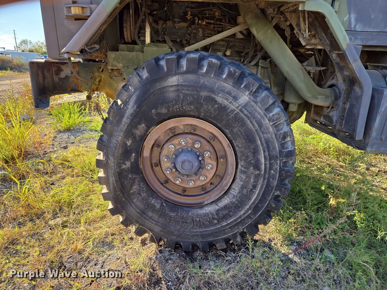 image for item EV2535 1986 AM General M934 flatbed truck