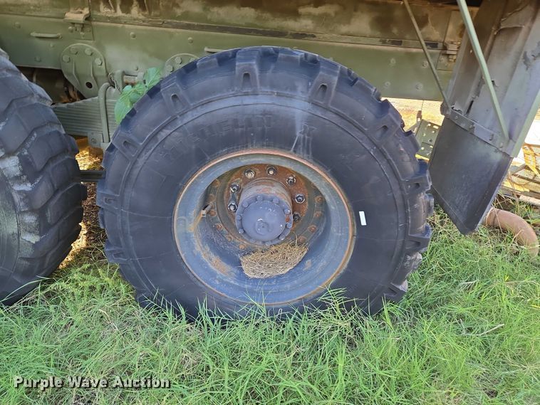 image for item EV2535 1986 AM General M934 flatbed truck