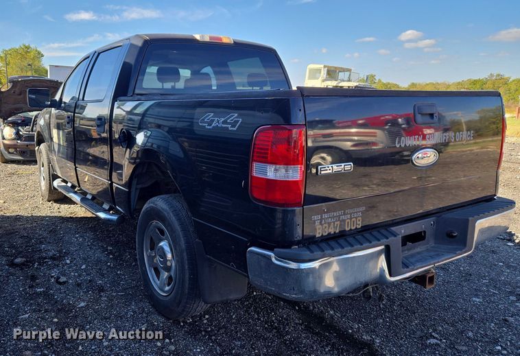 image for item EV2538 2005 Ford F150 XLT SuperCrew pickup truck