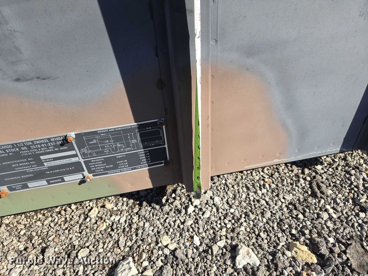 image for item EV2540 AM General M105A2 cargo bed