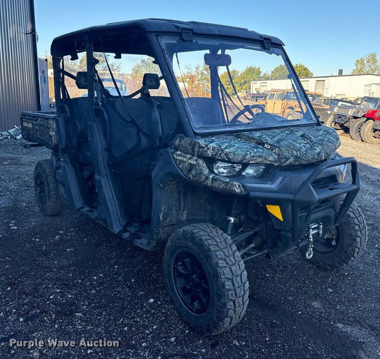 image for item EV2550 2021 Can-Am Defender MAX XT HD10 utility vehicle