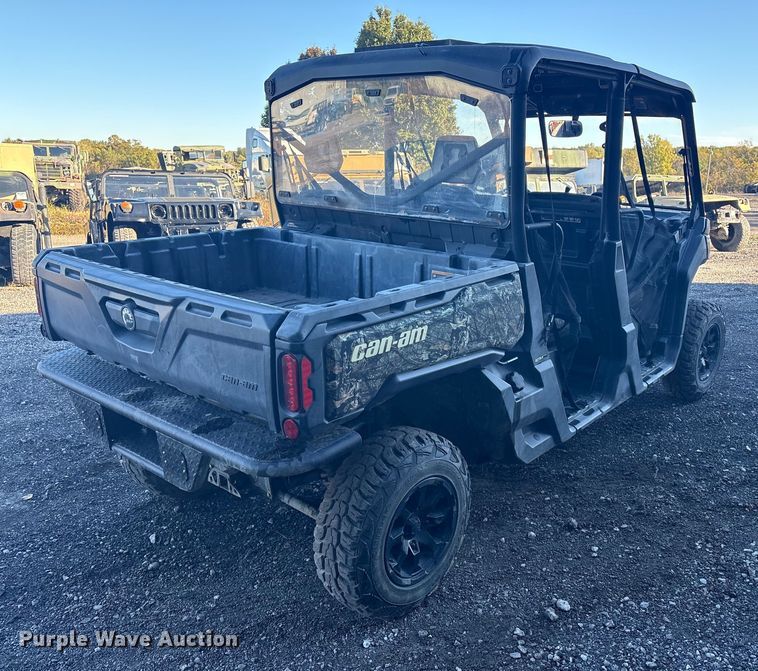 image for item EV2550 2021 Can-Am Defender MAX XT HD10 utility vehicle