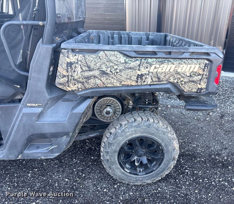 image for item EV2550 2021 Can-Am Defender MAX XT HD10 utility vehicle