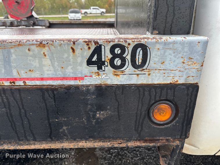 image for item EV3223 2008 Chevrolet Silverado 3500HD bale bed pickup truck