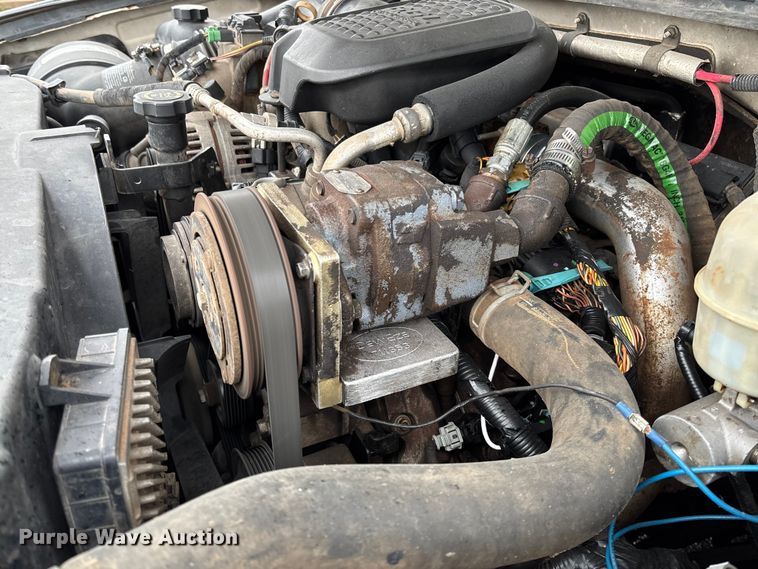 image for item EV3223 2008 Chevrolet Silverado 3500HD bale bed pickup truck