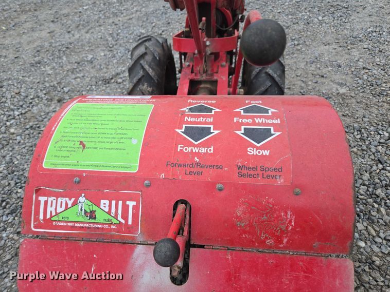 image for item EV5433 Troy Bilt tiller