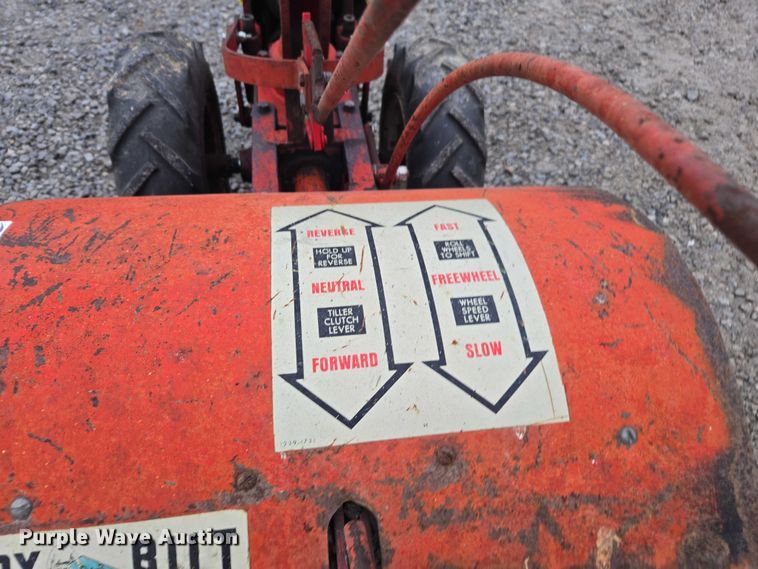 image for item EV5434 Troy Bilt tiller